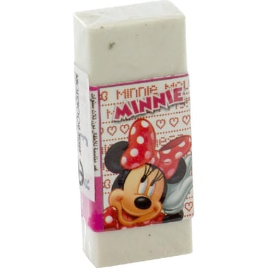 Disney Minnie Plastic Eraser, White