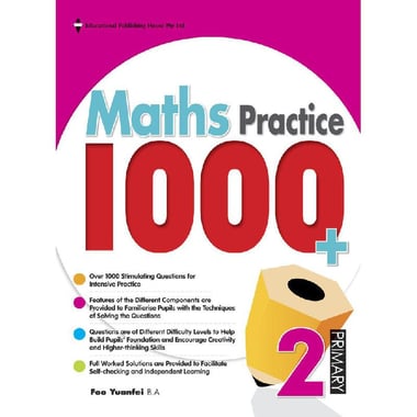 Maths Practice 1000+, Primary 2