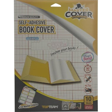 Sheet Book Cover, Master, Clear, 53.00 cm ( 1.74 ft )X 37.00 cm ( 14.57 in )