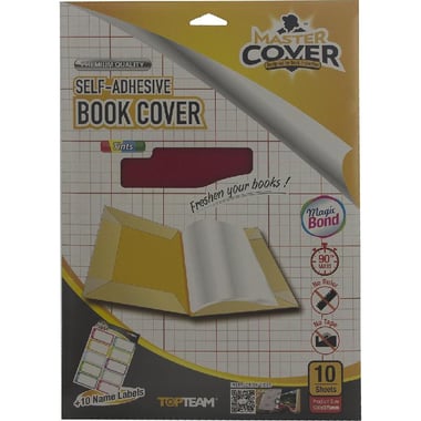 Sheet Book Cover, Master, Assorted Color, 53.00 cm ( 1.74 ft )X 37.00 cm ( 14.57 in )