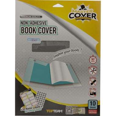 Sheet Book Cover, Master, Clear, 53.00 cm ( 1.74 ft )X 37.00 cm ( 14.57 in )
