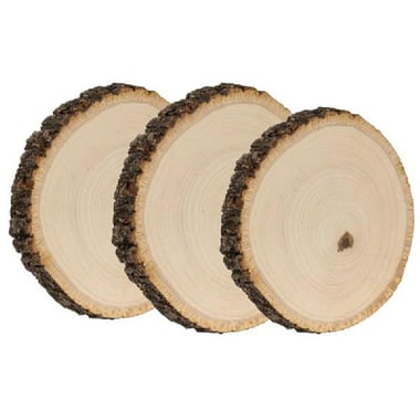 Walnut Hollow Farm Wooden Plaque, Country Coaster, Round, Natural, 4.50 in ( 11.43 cm )X .50 in ( 12.70 mm )