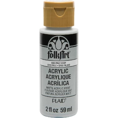 Plaid Acrylic Paint, Pale Gray, 2.00 oz ( 56.83 ml ),