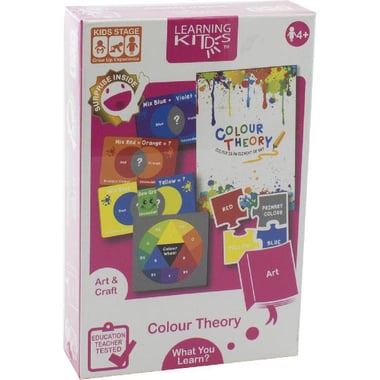 Learning Kids Art & Craft Colour Theory Puzzle & Activity Set, 30 Pieces, English, 4 Years and Above