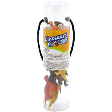 Animal World In Tube Dinosaurs, 2" Replica, 7 Years and Above,