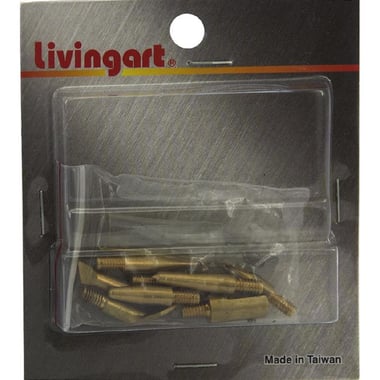Livingart Burning Tips Wood Burning Tool, Assorted Tip Size,
