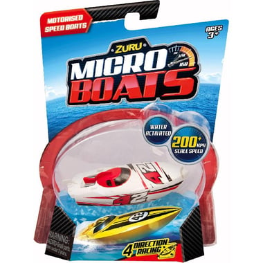 Zuru Micro Boats Motorized Speed Boat Play Vehicle, 3 Years and Above