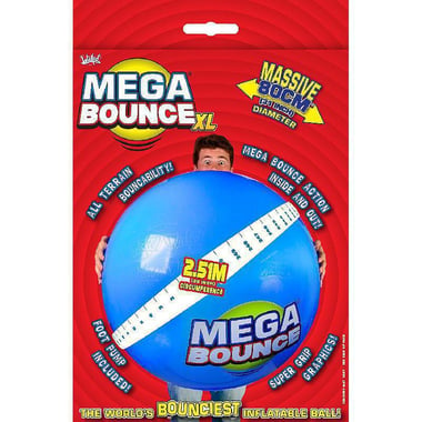 Wicked Mega Bounce XL The World Bounciest Inflatable! Massive 80 cm, Exercise Play, Assorted Color, 3 Years and Above