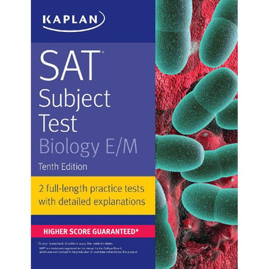 SAT Subject Test Biology E/M, Tenth Edition (Kaplan Test Prep)