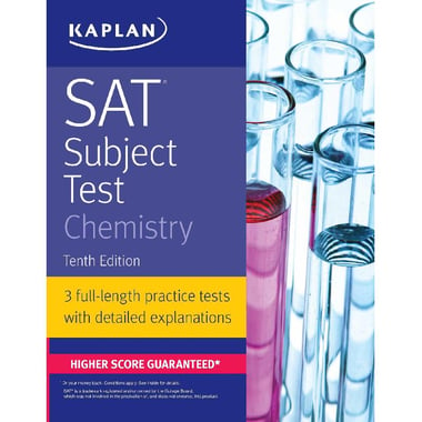 SAT Subject Test Chemistry, Tenth Edition (Kaplan Test Prep)