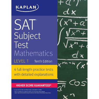 SAT Subject Test Mathematics Level ‎1‎، Tenth Edition