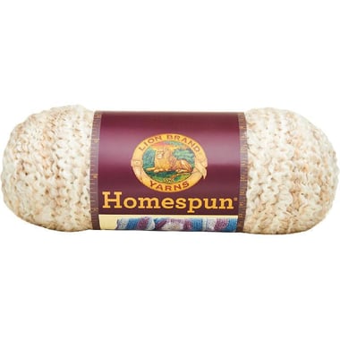 Lion Brand Homespun Yarn, Bulky, Pearls