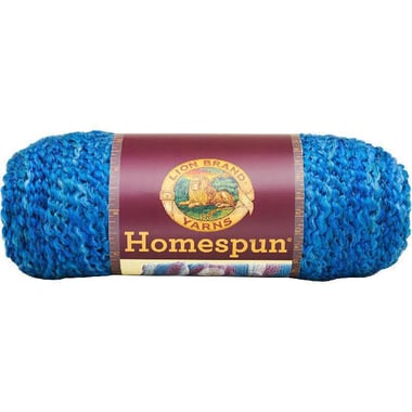 Lion Brand Homespun Yarn, Bulky, Montana Sky