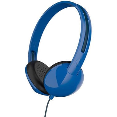 Skullcandy Stim On-Ear Headphones, Wired, 3.5 mm Connector, In-line Microphone, Blue