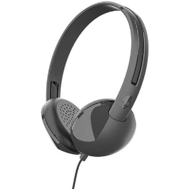 Skullcandy Stim On-Ear Headphones, Wired, 3.5 mm Connector, In-line Microphone, Black