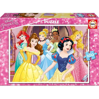 Educa Disney Princess Picture Puzzle, 100 Pieces, 3 Years and Above