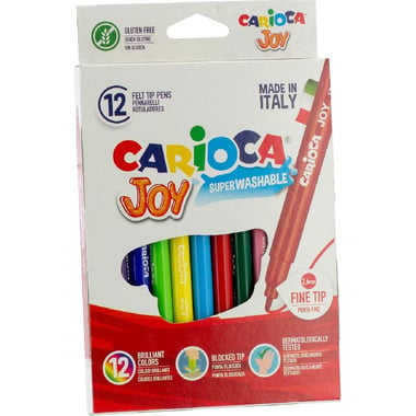 Carioca Jumbo Felt-tip Marker, 12 Pieces