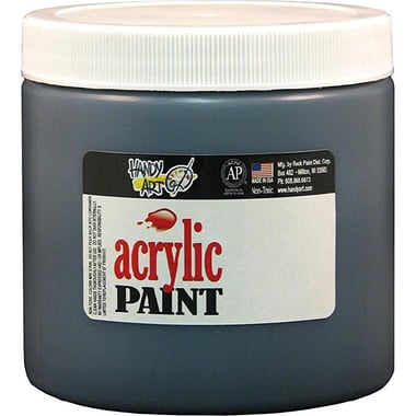 Handy Art Acrylic Mediums, Gesso Primer, Black, 473.00 ml ( 16.65 oz )