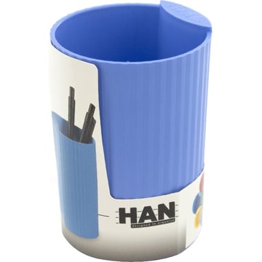 HAN Bravo Pen Cup, Plastic, Blue