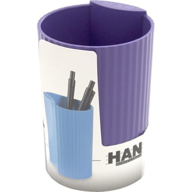 HAN Bravo Pen Cup, Plastic, Purple
