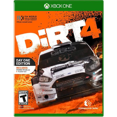 DiRT 4, Xbox One (Games), Racing, Blu-ray Disc