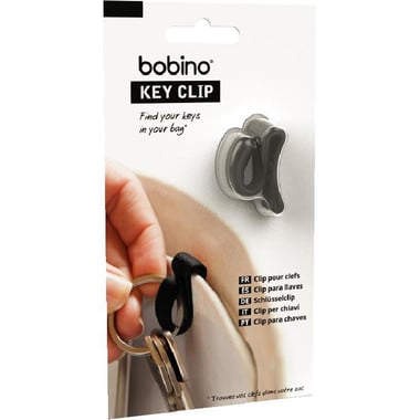 Bobino Key Clip, Travel Organizer, Black