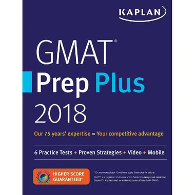 GMAT Prep Plus 2018 (Kaplan Test Prep)