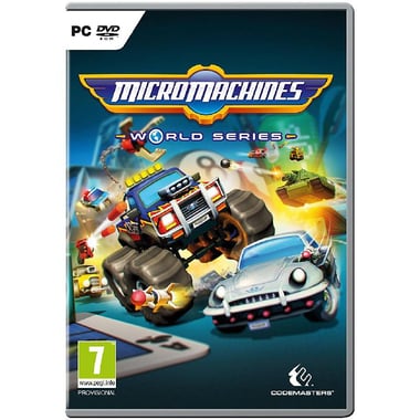 Micro Machines: World Series, PC Game, Action & Adventure, Blu-ray Disc