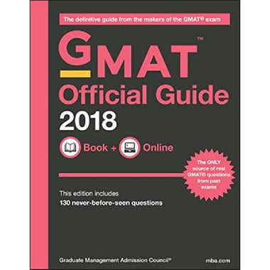 GMAT Official Guide 2018 - Book + Online
