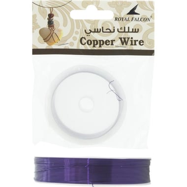 Beading Wire, 0.4 mm, Purple