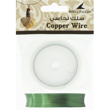 Beading Wire, 0.8 mm, Green