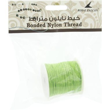 Beading Thread، 1‎ مم، أخضر فاتح،