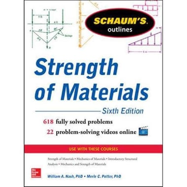 Strength of Materials, Sixth Edition (Schaum's Outlines)