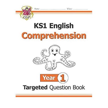 KS1 English, Comprehension, Targeted Question Book, Year 1