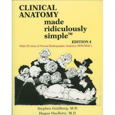 Clinical Anatomy, 4th Edition (Made Ridiculously Simple)