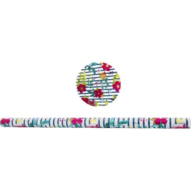 ذا جيفت راب كومباني لفة هدايا، Parisian Floral Fashion، (152.00 سم (4.99 قدمX 76‎.20‎ cm ( ‎2‎.50‎ ft )