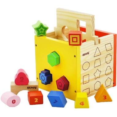 Roco Shape Sort Box Preschool Learning Activity Set, 1 Year and Above