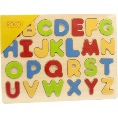 Roco A-B-C Letters Puzzle, 27 Pieces, English, 3 Years and Above