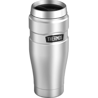 Thermos Stainless King Travel Mug, Hot/Cold, 16.00 oz ( 454.61 ml ), Silver