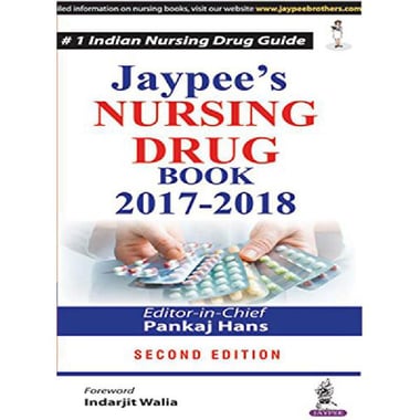 Jaypee's Nursing Drugbook 2017-2018