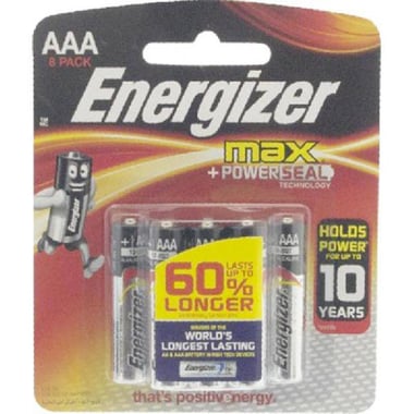 Energizer Max (205220) AAA Multipurpose Battery, 1.5 Volts