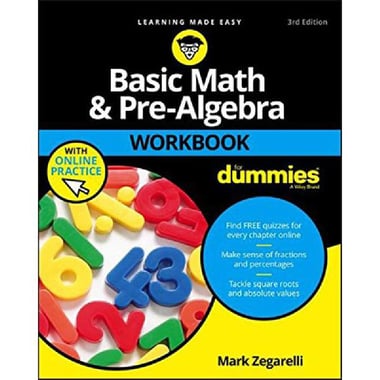 Basic Math & Pre‎-‎Algebra، Workbook، ‎3‎rd Edition