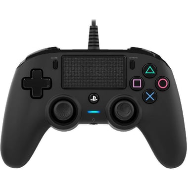 Nacon Compact Controller, Wired, for PlayStation 4, Black