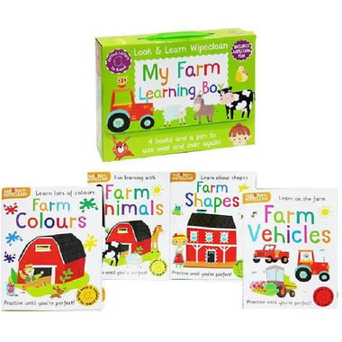 My Farm Learning Box (Look & Learn WIPECLEAN)