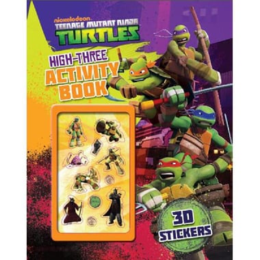 Teenage Mutant Ninja Turtles: High-Three, Activity Book