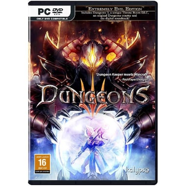Dungeons 3, PC Game, Simulation & Strategy, Blu-ray Disc