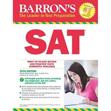 Barron's SAT، ‎29‎th Revised Edition