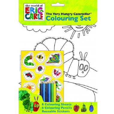 The Very Hungry Caterpillar Colouring Set (The World of Eric Carle)
