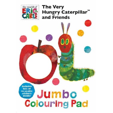 The Very Hungry Caterpillar and Friends، Jumbo Colouring Pad