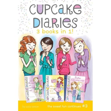 3 Books in 1! (Cupcake Diaries) - Emma All Stirred Up!;Alexis Cool as a Cupcake;Katie and The Cupcake War